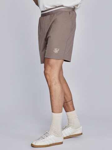 SikSilk Regular Shorts in Beige