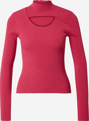 HUGO Red Sweater 'Soritex' in Pink: front