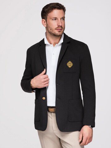 Coupe slim Veste de costume Ombre en noir