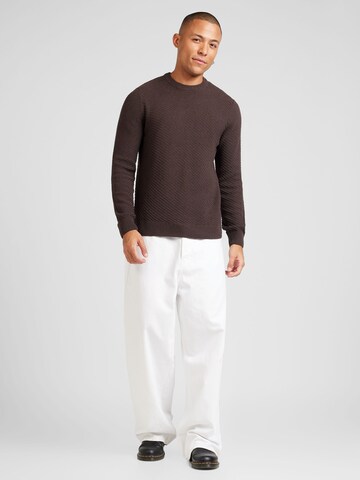 Only & Sons Pulover 'ONSFOSTER' | rjava barva