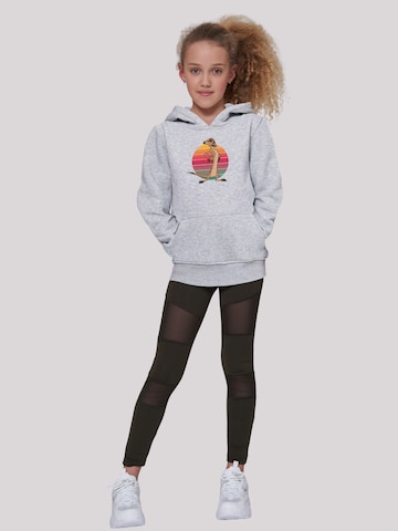 F4NT4STIC Sweatshirt 'Disney König der Löwen Timon Sunset' in Grey