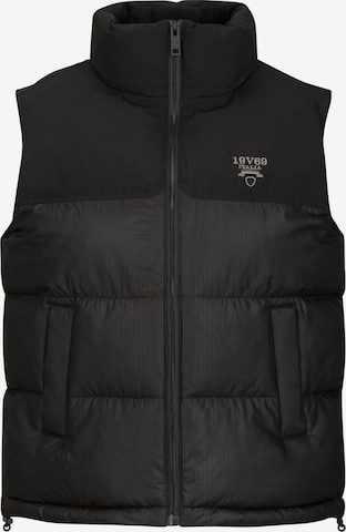 19V69 ITALIA Weste 'Concella' in Schwarz: Vorderseite