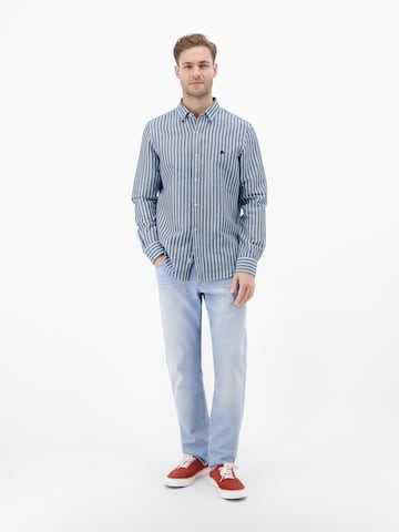 LERROS Regular fit Button Up Shirt in Blue