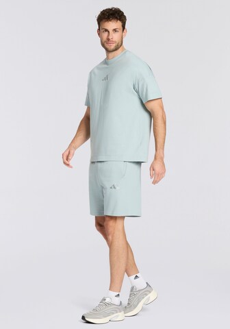 ADIDAS SPORTSWEAR Regular Workout Pants in Blue