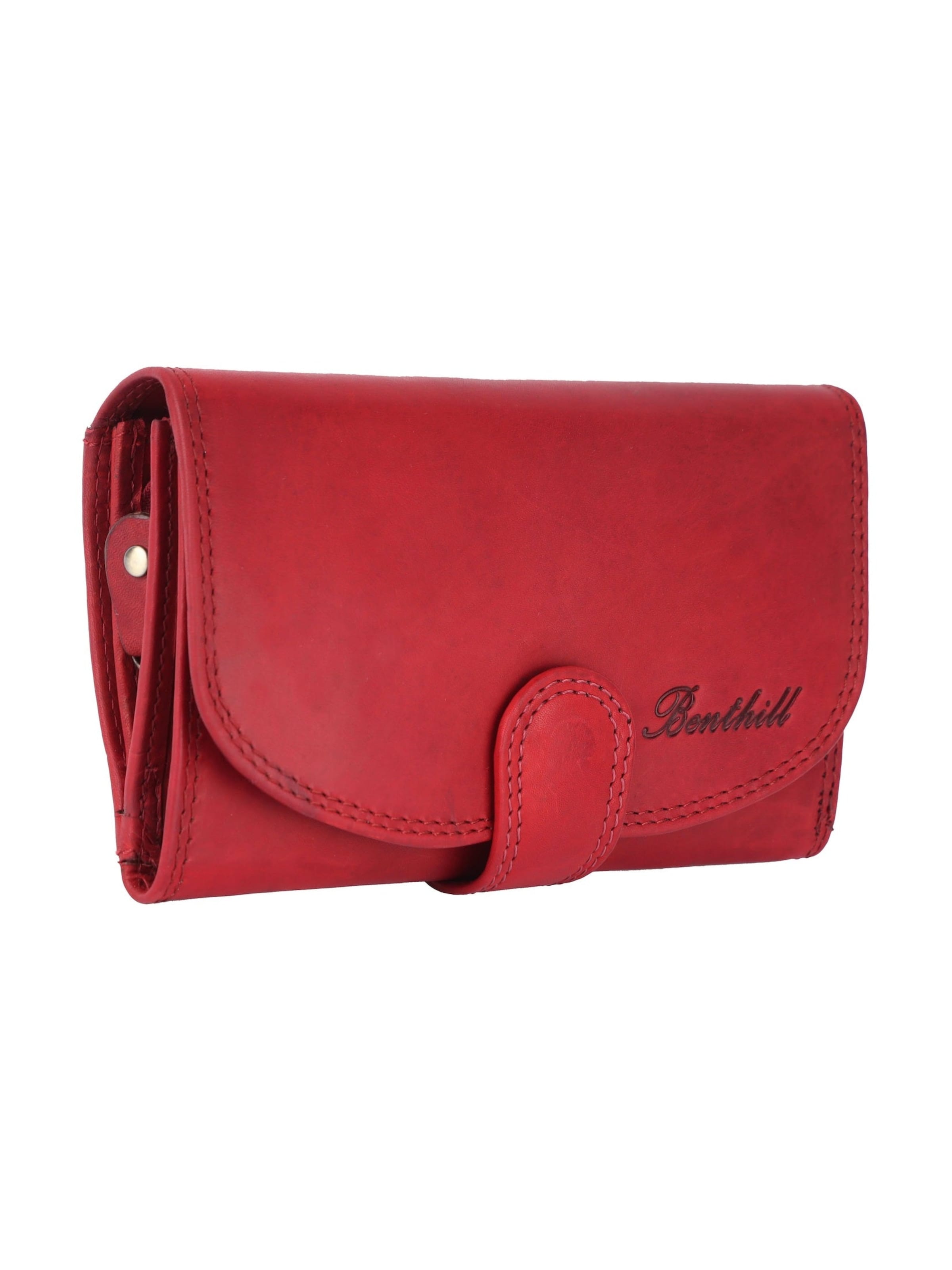 Benthill Wallet in Red: front