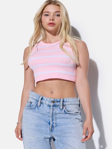 No Matter What Top in Pink: Vorderseite
