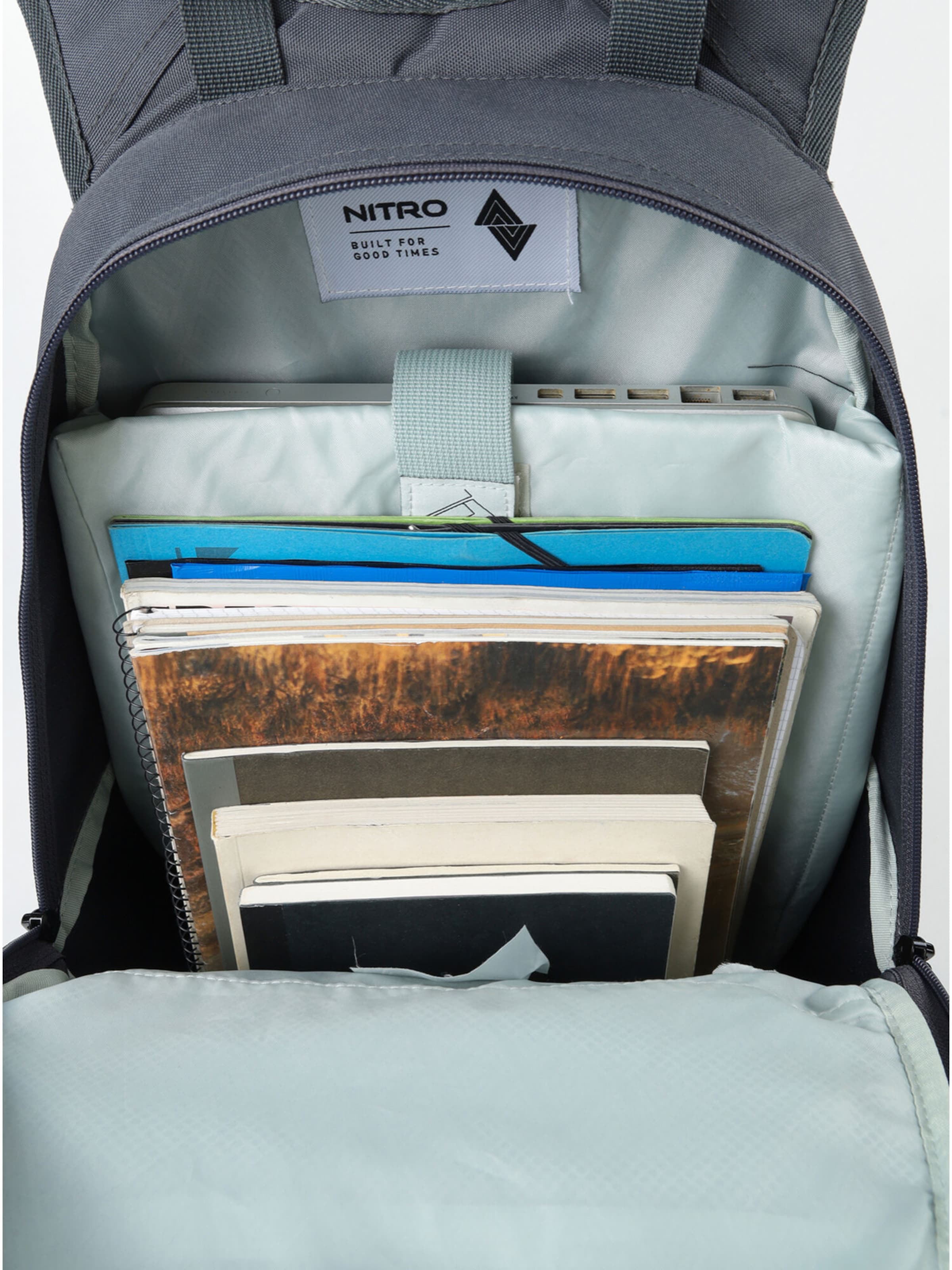 NitroBags Rucksack 'STASH 29' in Grau