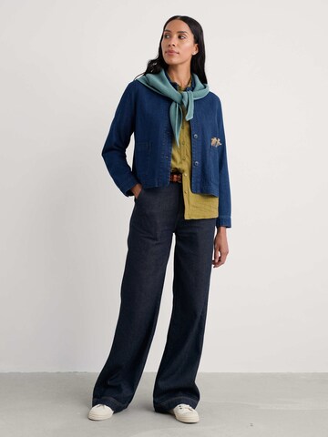 Seasalt Cornwall Wide leg Jeans 'Sennen Cove' in Blauw