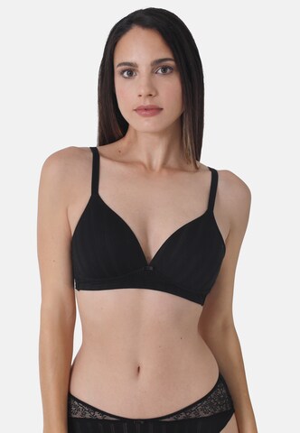 Invisible Soutien-gorge sassa en noir : devant
