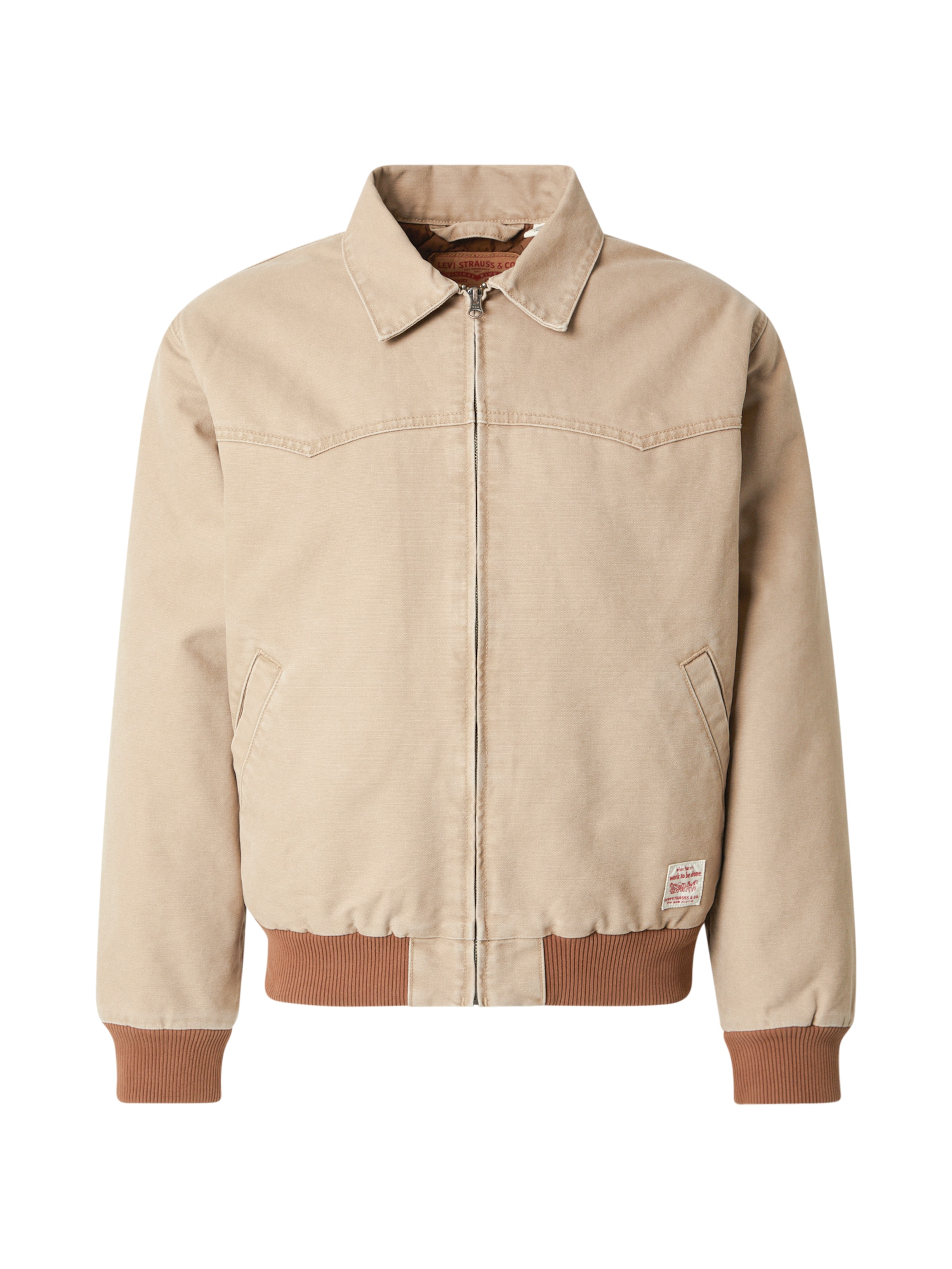 Veste mi-saison LEVI'S ® en beige : devant