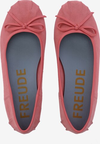 FREUDE Ballet Flats 'ALTEA' in Orange