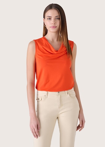 Camomilla Top 'Twix' in Oranje: voorkant