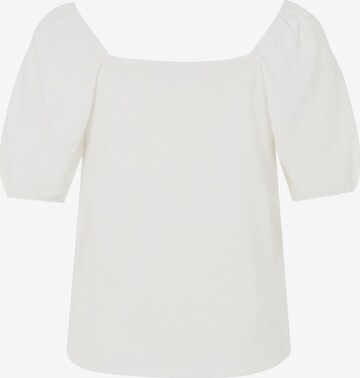 EVOKED Bluzka 'Cotin' w kolorze biały