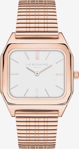 Liebeskind Berlin Analog watch in Gold: front