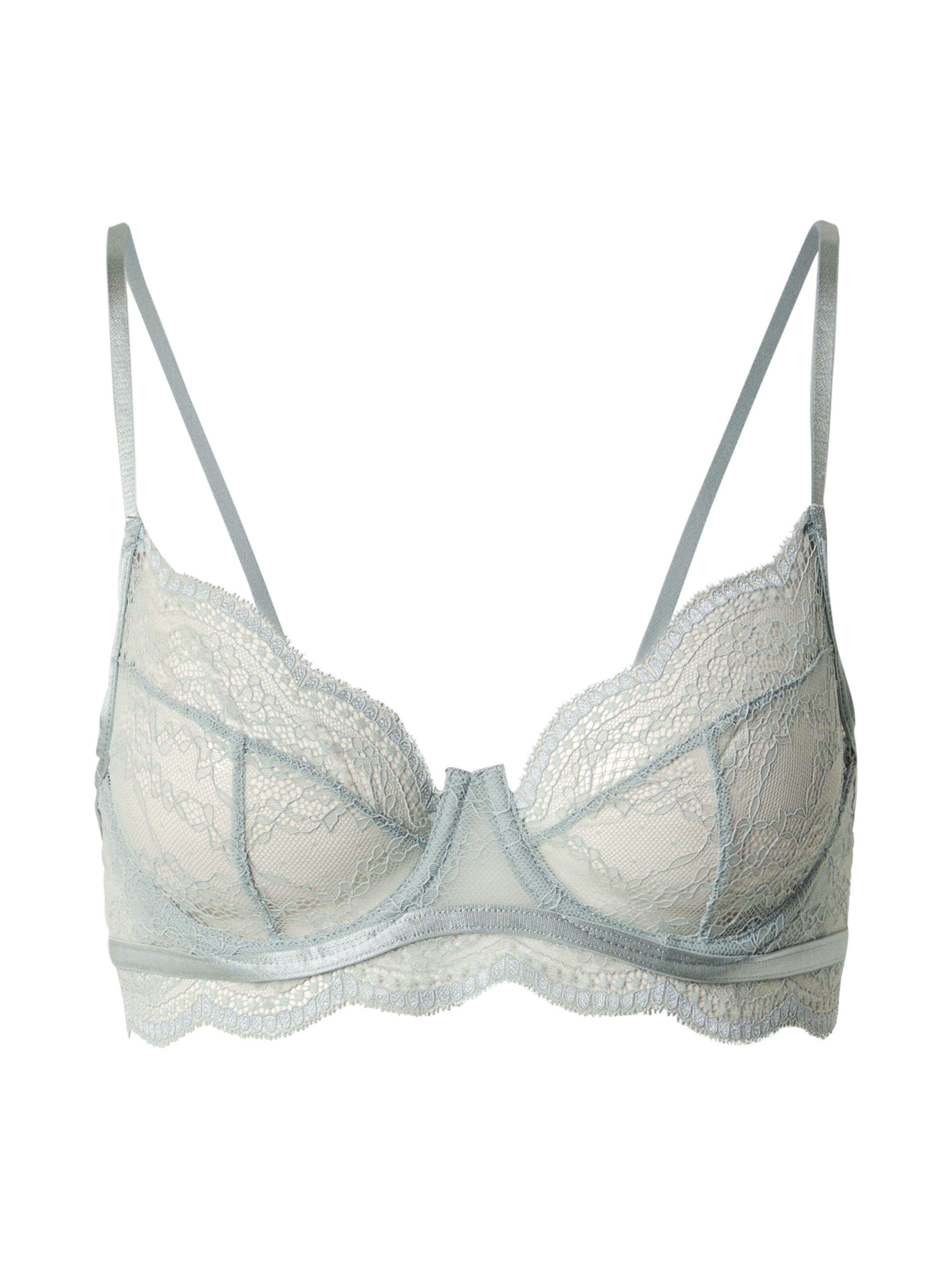 Hunkemöller T-shirt Bra 'Isabelle' in Green: front