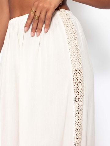 SASSYCLASSY Barrel Byxa i beige