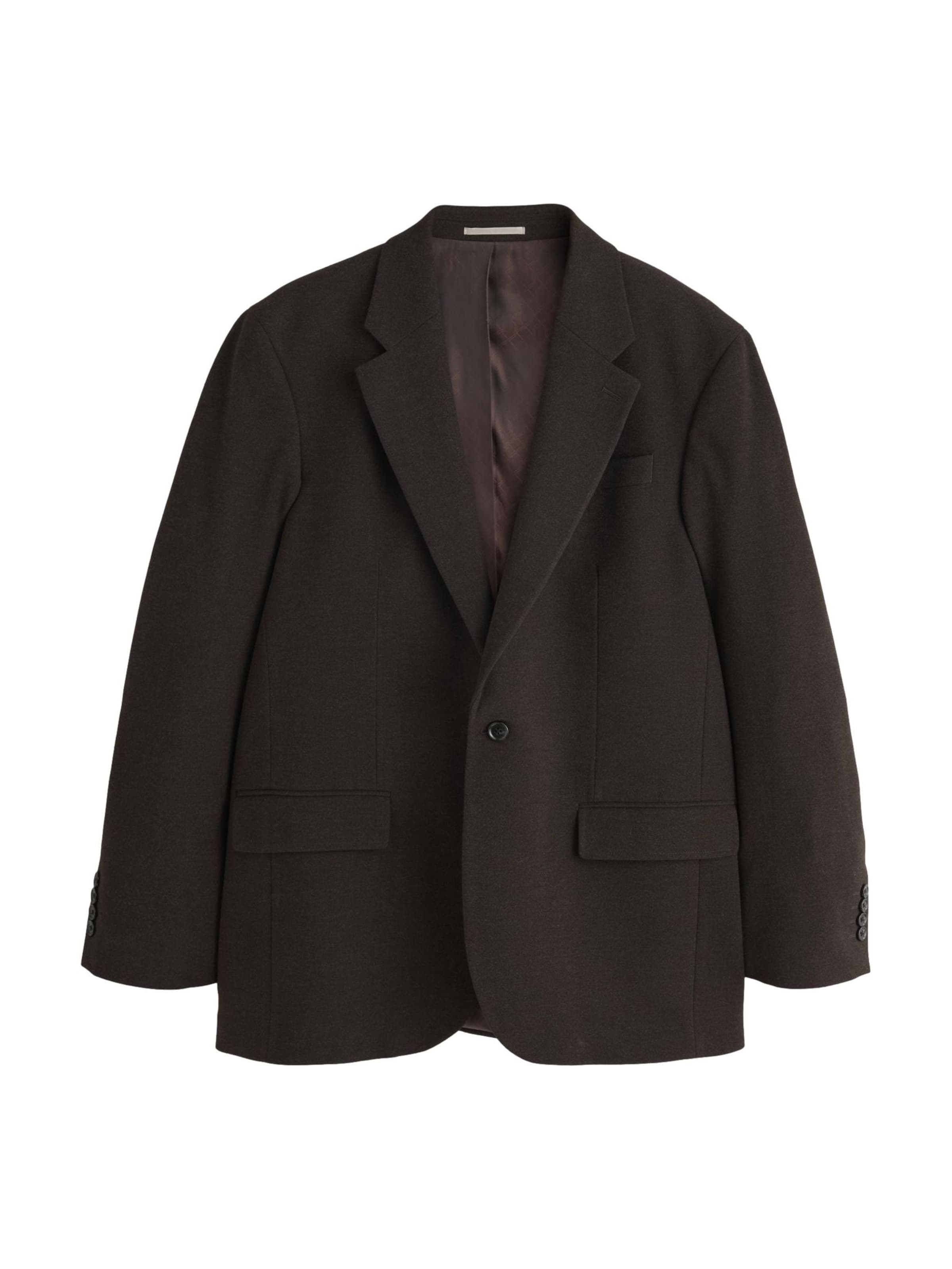 Fit confort Veste de costume Next en marron : devant