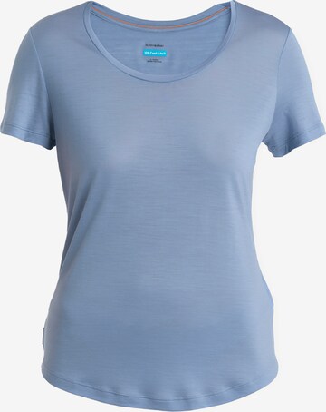 ICEBREAKER Performance shirt 'Cool-Lite Sphere III' in Blue: front