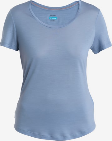 ICEBREAKER Functioneel shirt 'Cool-Lite Sphere III' in Blauw: voorkant