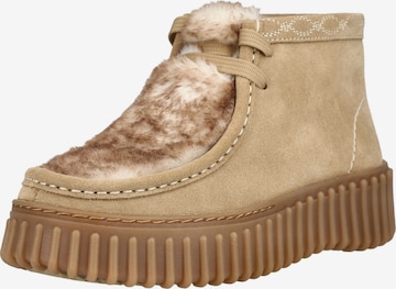 Stivaletto di CLARKS in beige: frontale