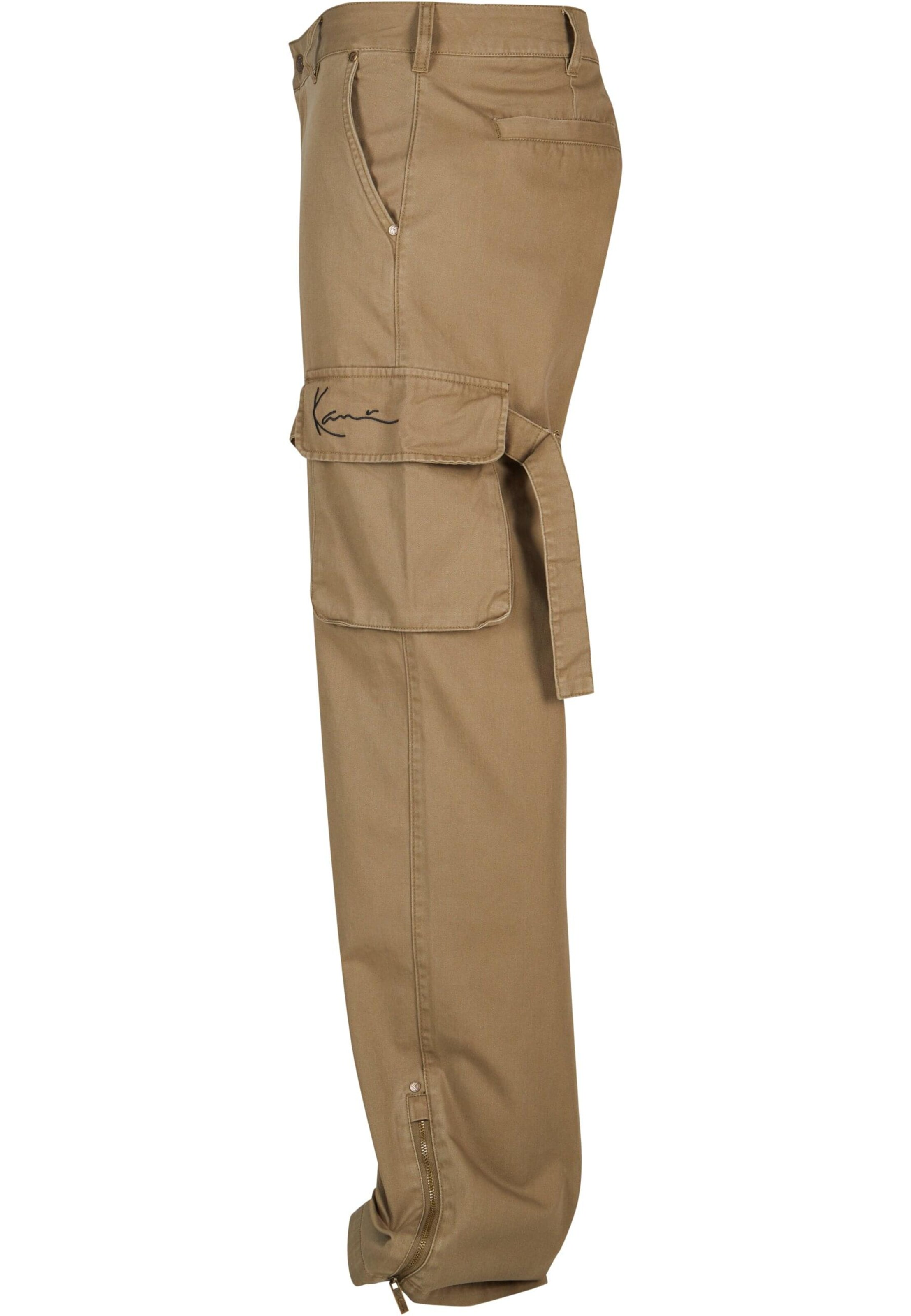 Karl Kani Loose fit Cargo trousers in Green