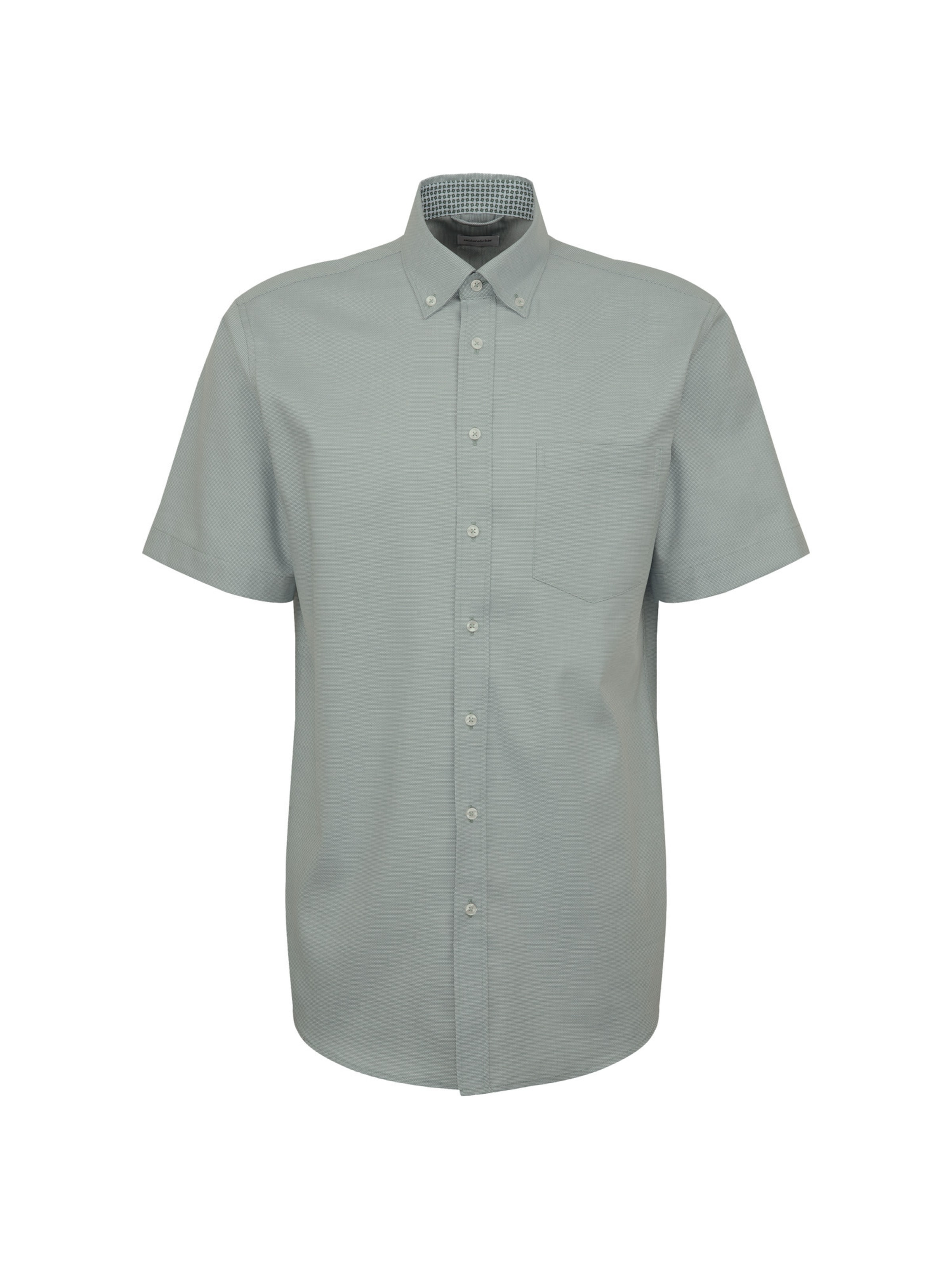 SEIDENSTICKER Regular fit Zakelijk overhemd 'Smart Essentials' in Groen: voorkant