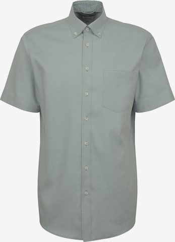 SEIDENSTICKER Hemd 'Smart Essentials' in Grün: Vorderseite