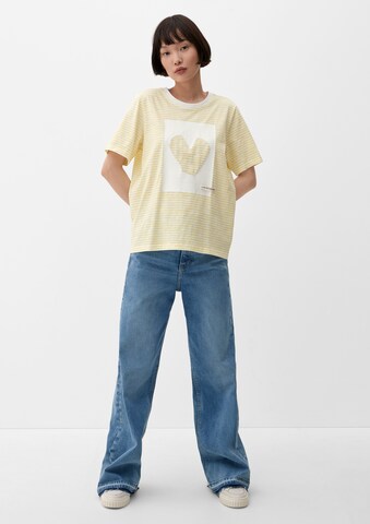 T-shirt s.Oliver en jaune