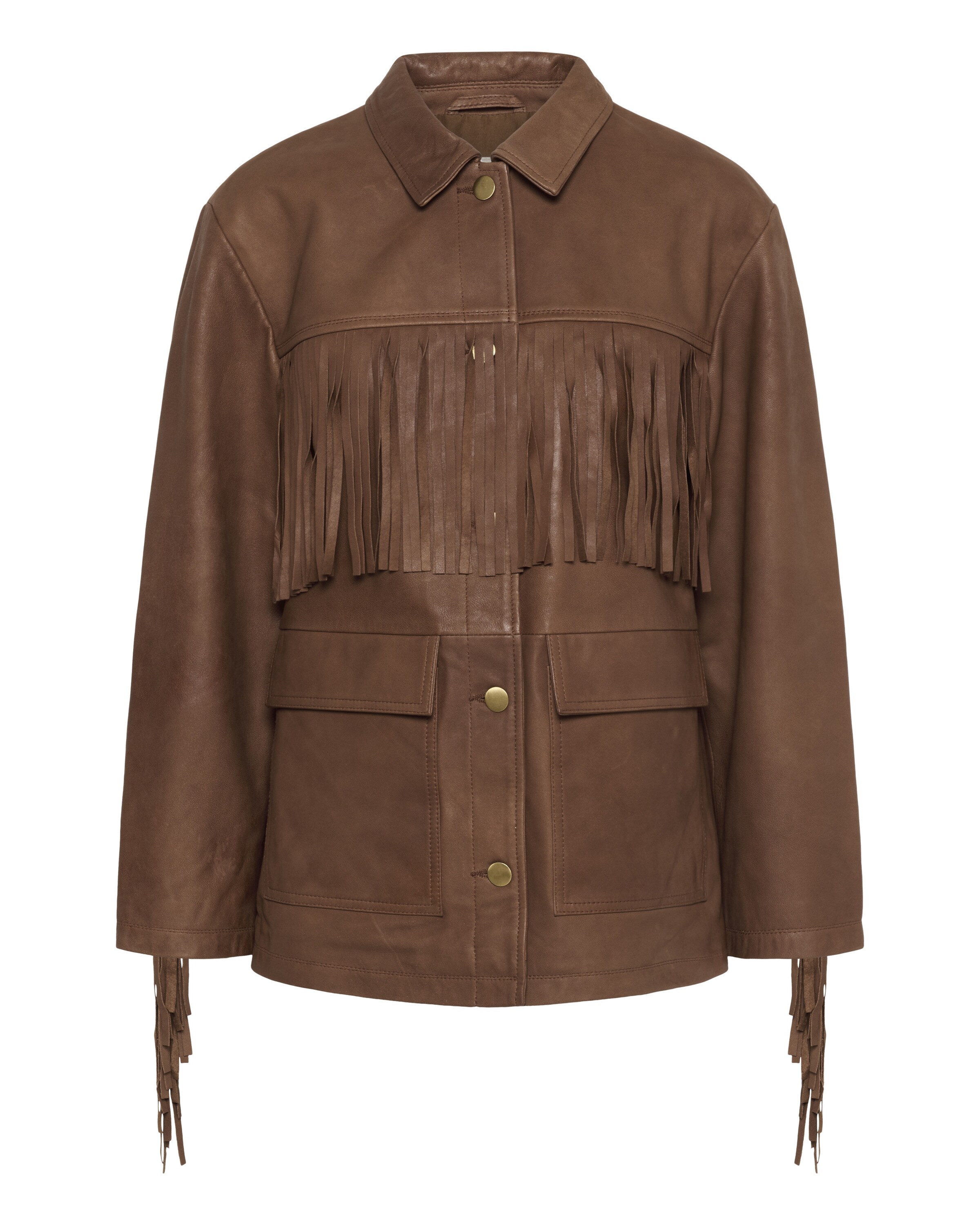 Cream Overgangsjakke 'CRLond' i brun, Produktvisning