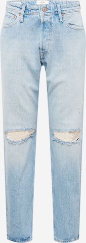 Regular Jeans 'CLIFF' de la JACK & JONES pe albastru: față
