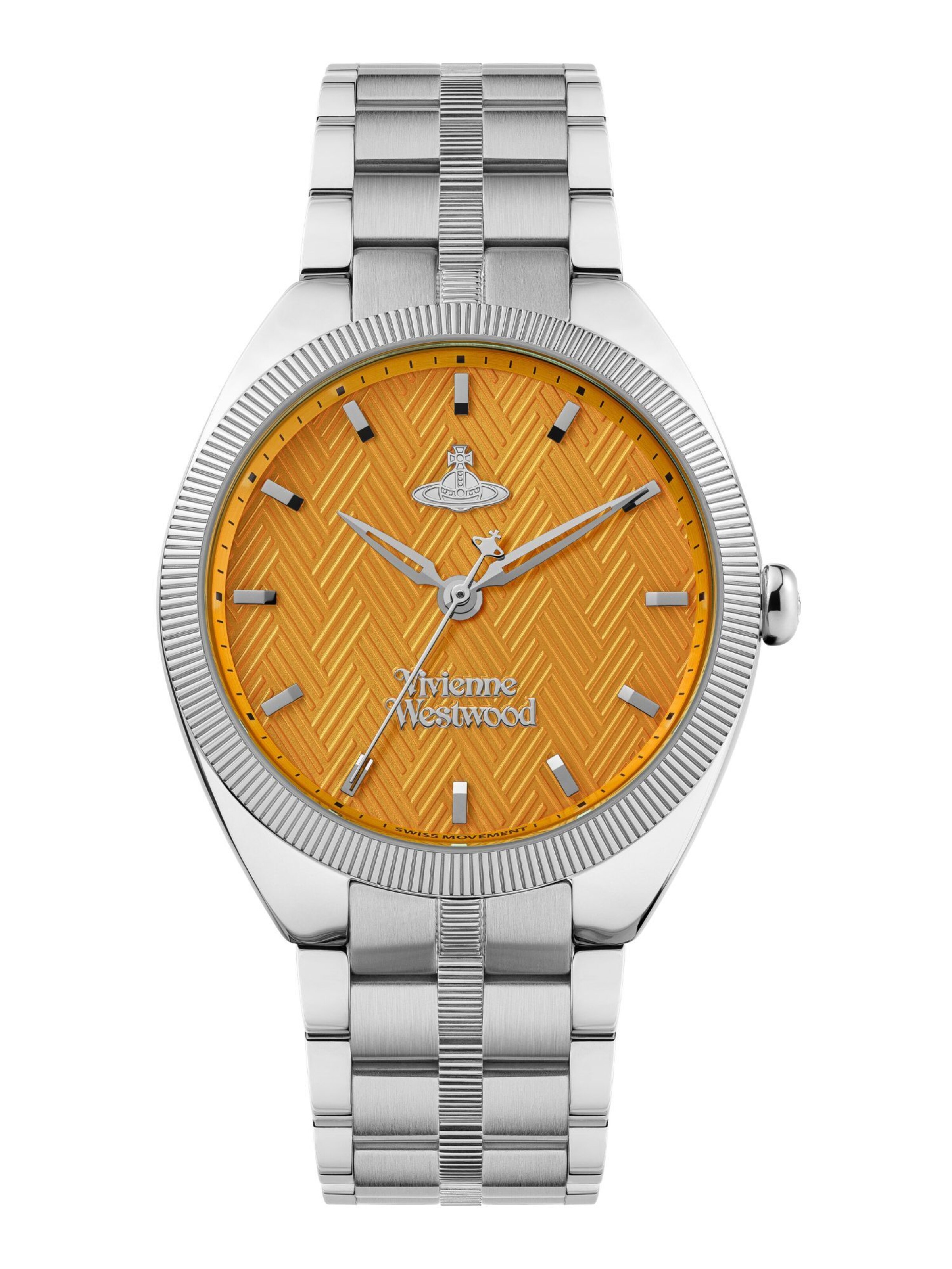 Vivienne Westwood Analog Watch ' The Mews ' in Silver: front