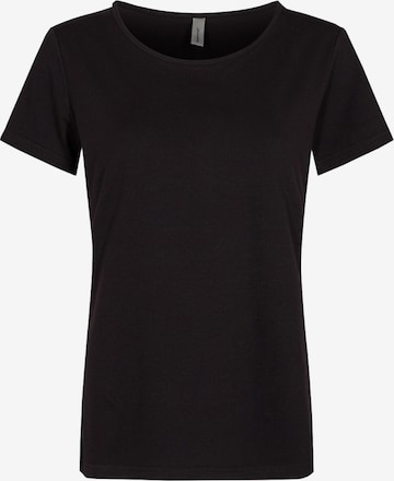 Soyaconcept - Camiseta 'PYLLE 1' en negro: frente