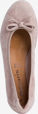 TAMARIS Ballet Flats in Pink