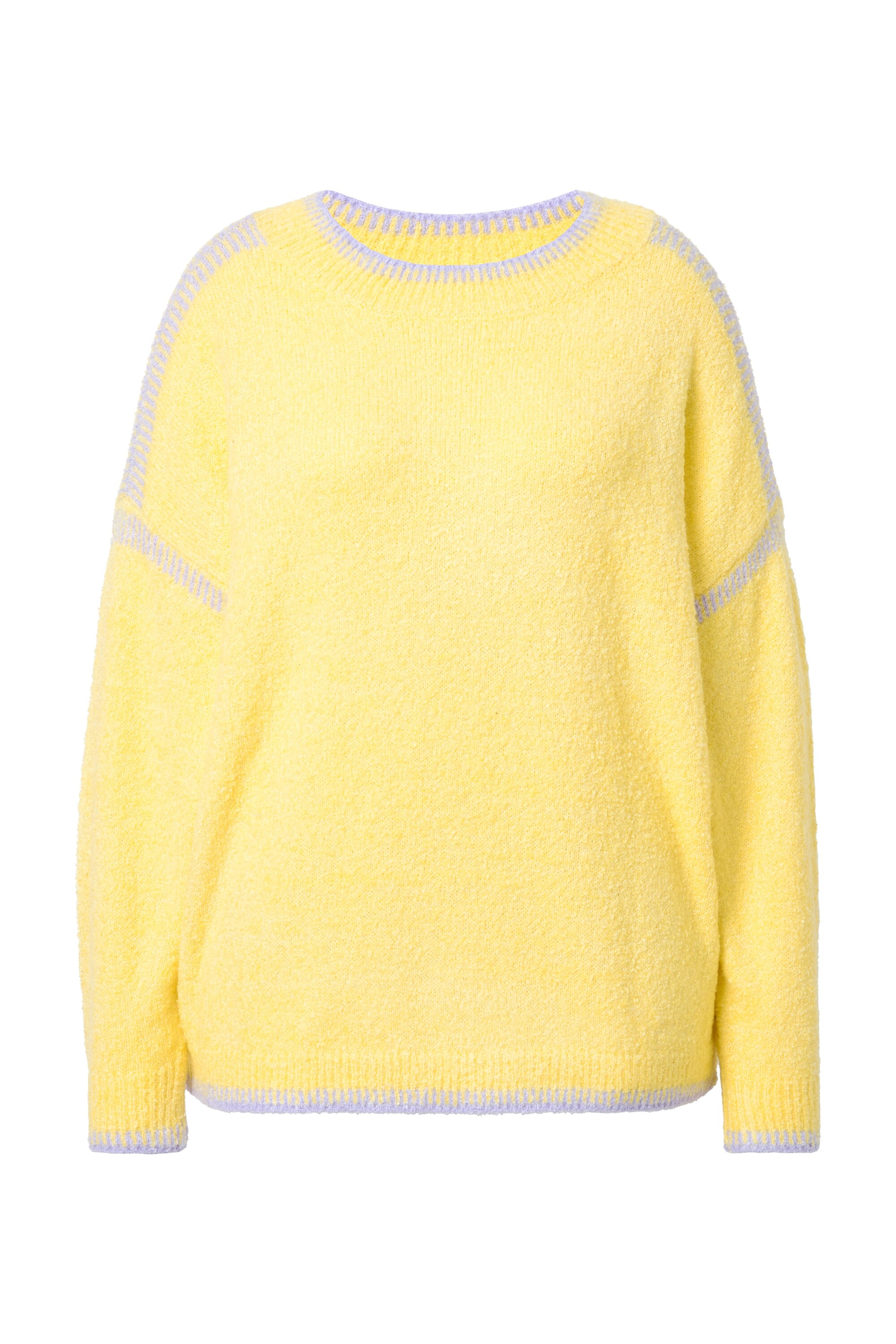 Studio Untold Trui in Geel: voorkant