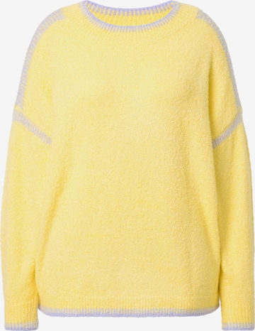 Studio Untold Pullover in Gelb: Vorderseite