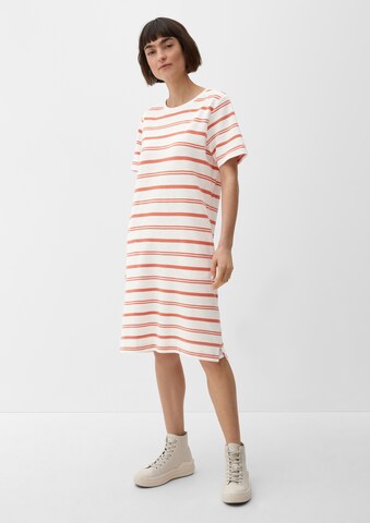 Robe s.Oliver en orange : devant