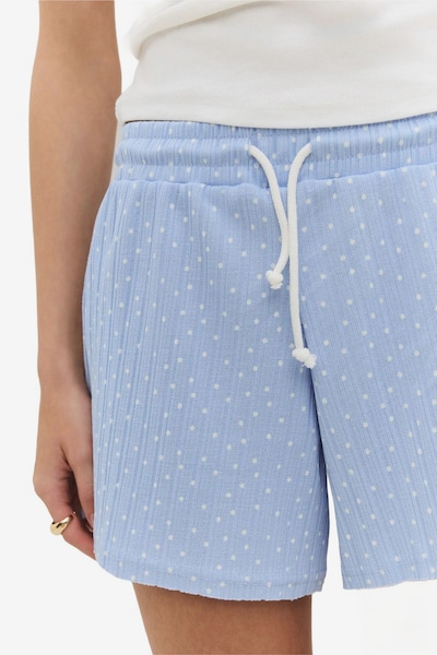 No Matter What Broek in 34 in de kleur Lichtblauw / Wit, Productweergave