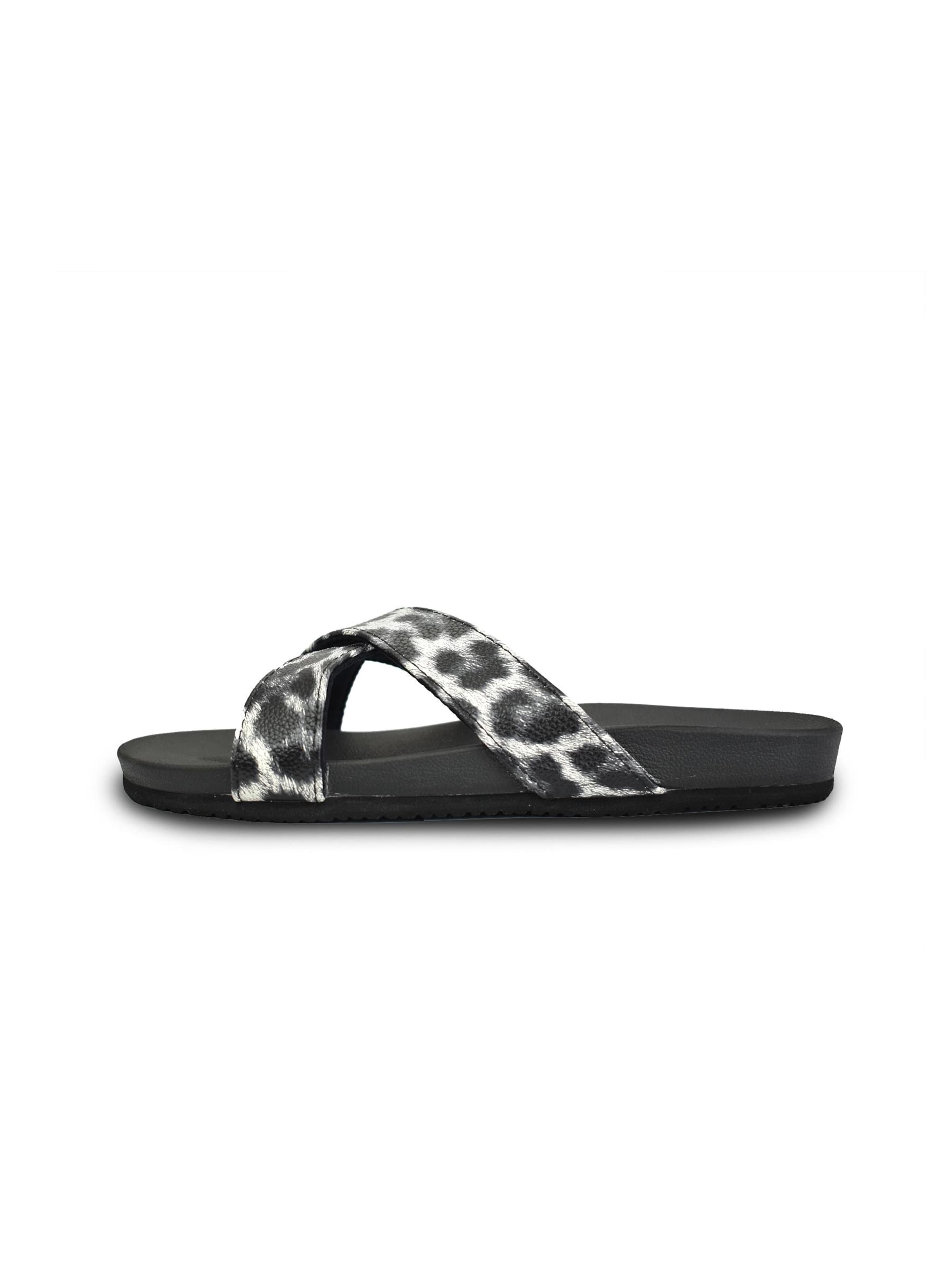 Brasileras - Zapatos para playa y agua 'Pardo' en negro: frente