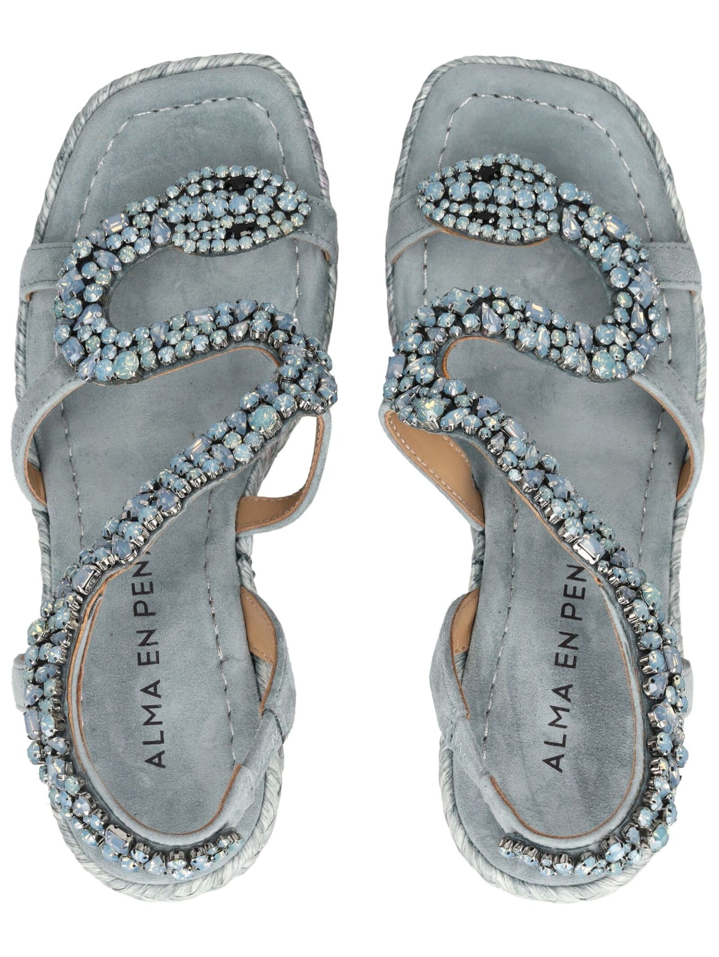 Sandales Alma En Pena en bleu