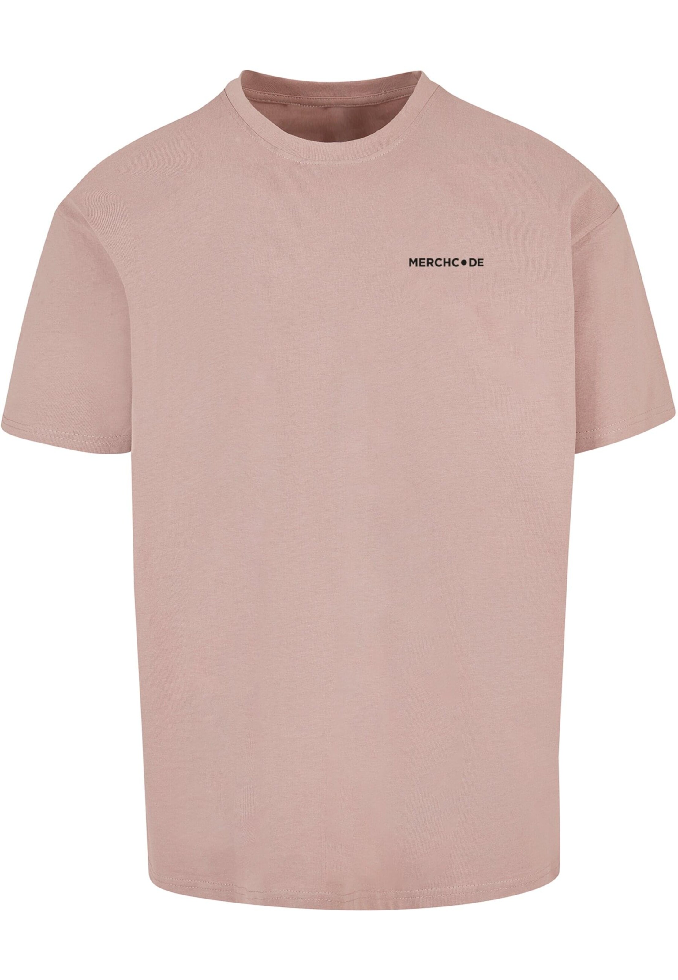 Merchcode T-Shirt 'Essentials New Generation' in Pink: Vorderseite