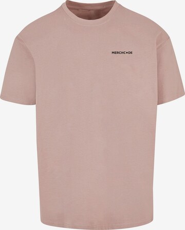 Merchcode Shirt 'Essentials New Generation' in Pink: front