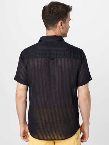 CAMP DAVID - Ajuste regular Camisa en negro