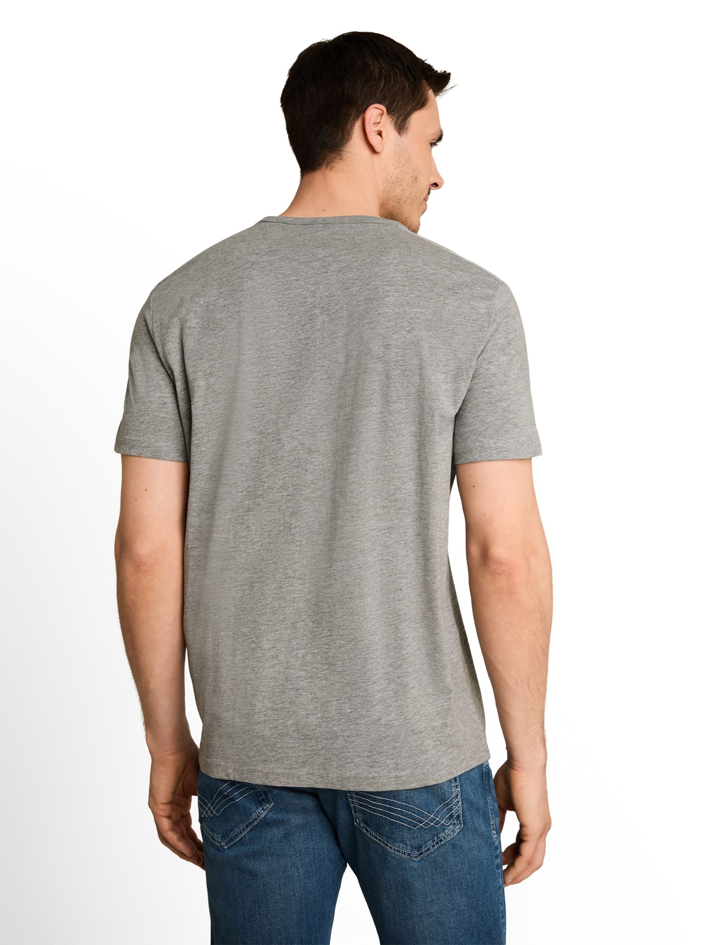 TOM TAILOR T-Shirt in Grau