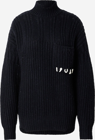 Pull-over 'Rosanna' 19V69 ITALIA en noir : devant