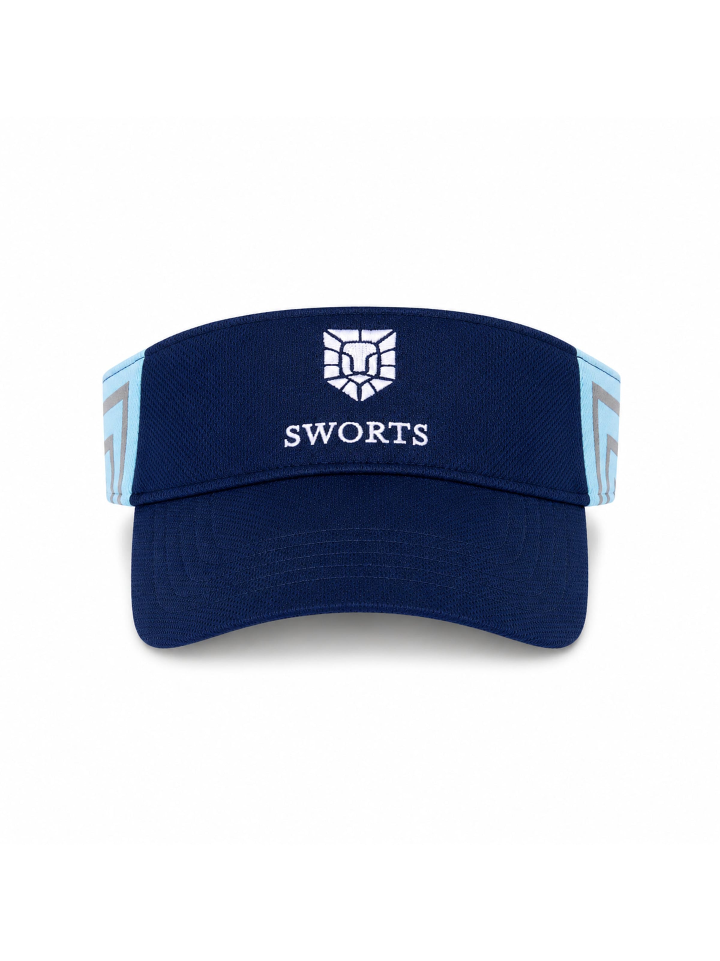 SWORTS Visor 'Glory' in Blue: front