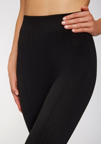 LAVANA Skinny Leggings in Schwarz