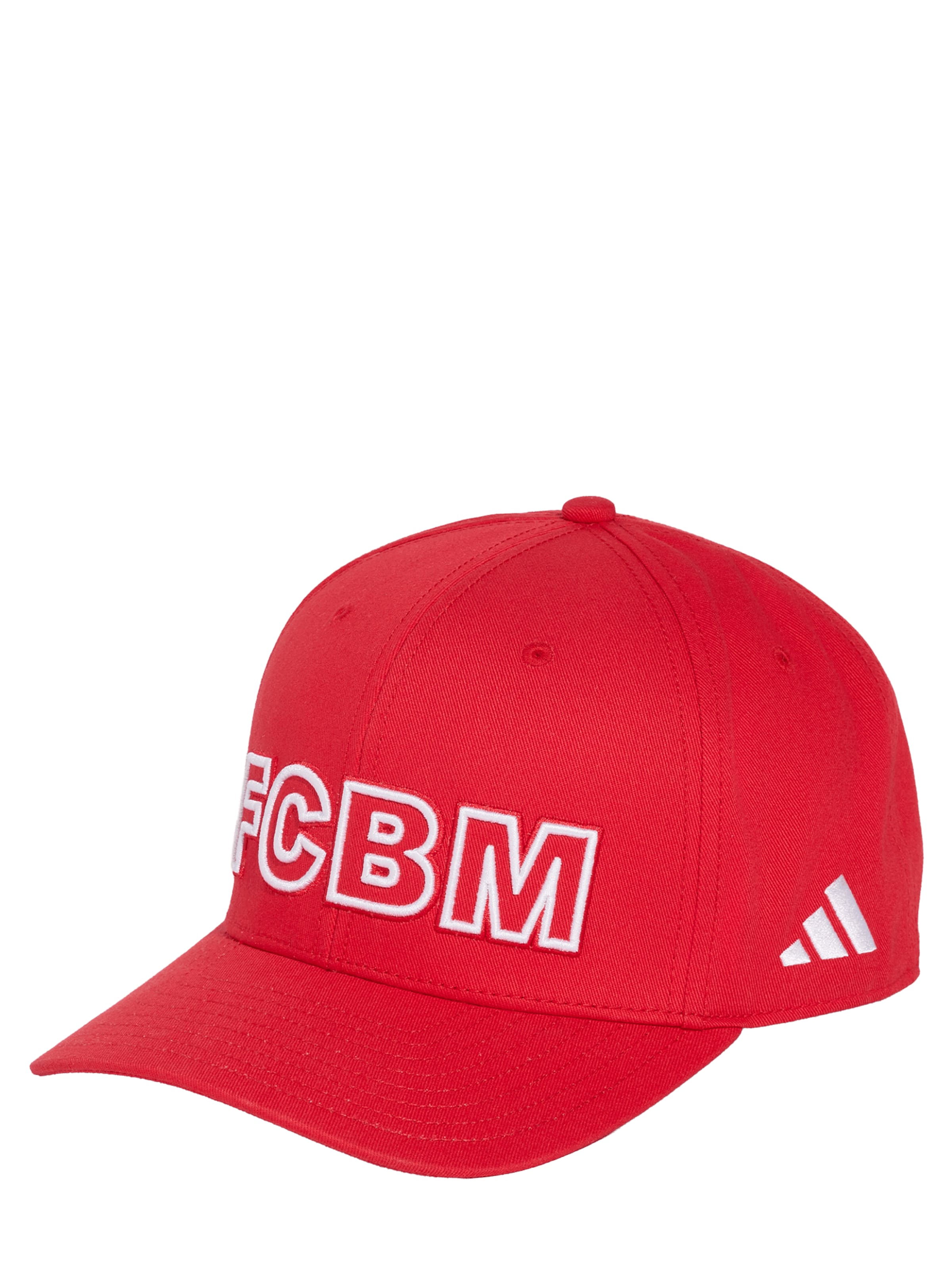 ADIDAS PERFORMANCE Snapback Cap FCBM in Rot: Vorderseite