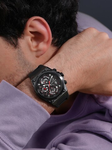 POLICE Analog watch 'Sonic' in Black: front