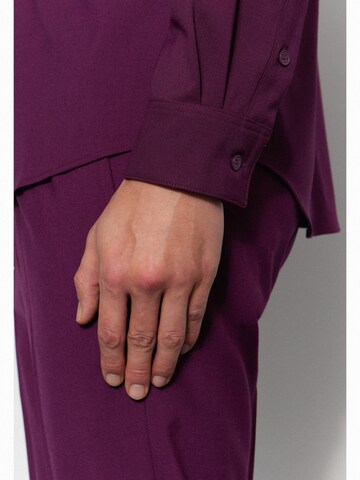 Studio Seidensticker Regular fit Button Up Shirt in Purple