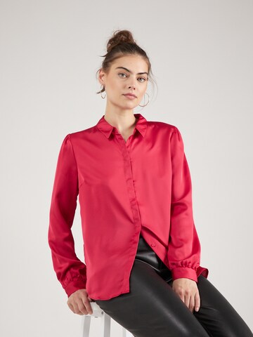 VILA Blouse in Roze: voorkant